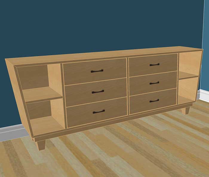 furniture 3D modeling